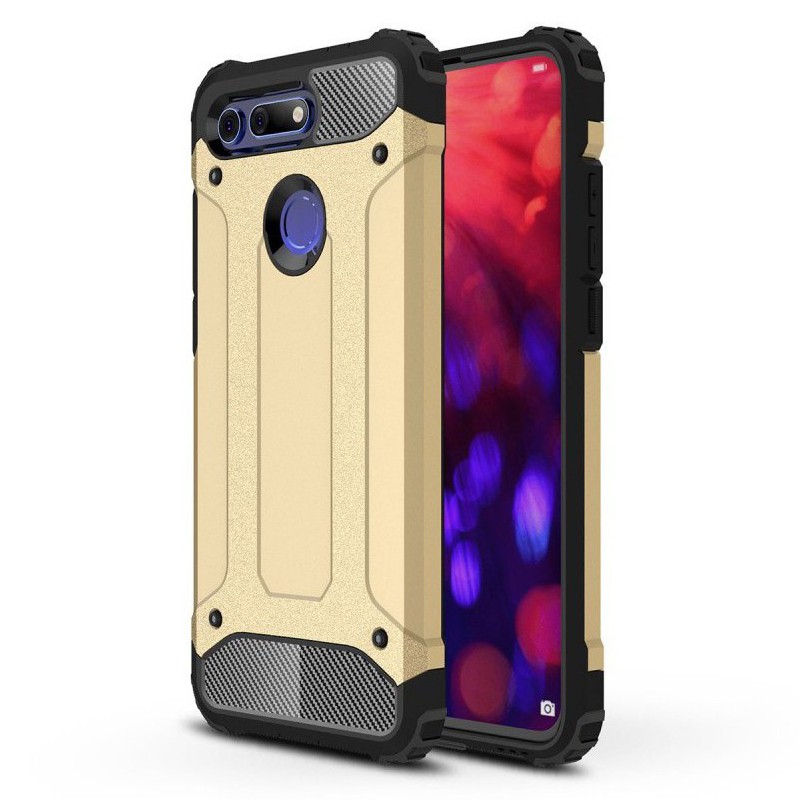 Robustní obal „Rock“ pro Huawei Honor View 20 / Honor V20 - zlaté barvy