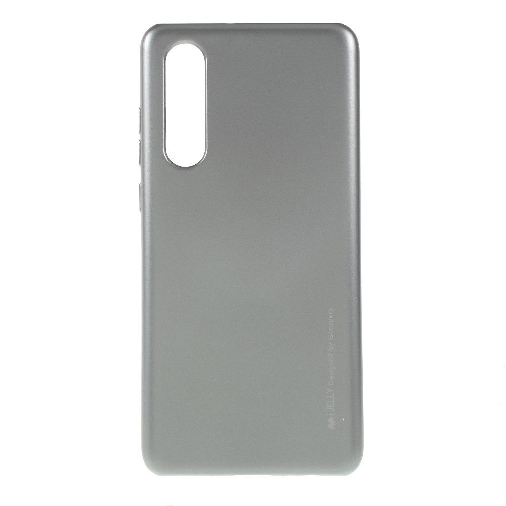 TPU gelový obal Goospery iJelly Case Huawei P30 - stříbrný