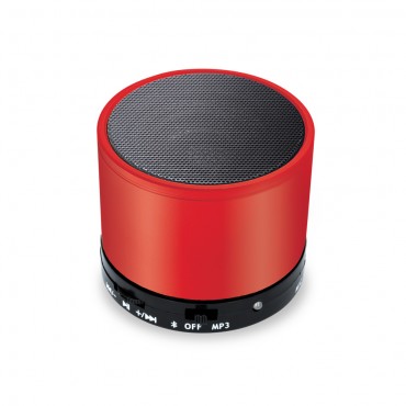 Přenosný Bluetooth reproduktor Setty „Junior“ - červený Přenosný Bluetooth reproduktor Setty „Junior“ - červený