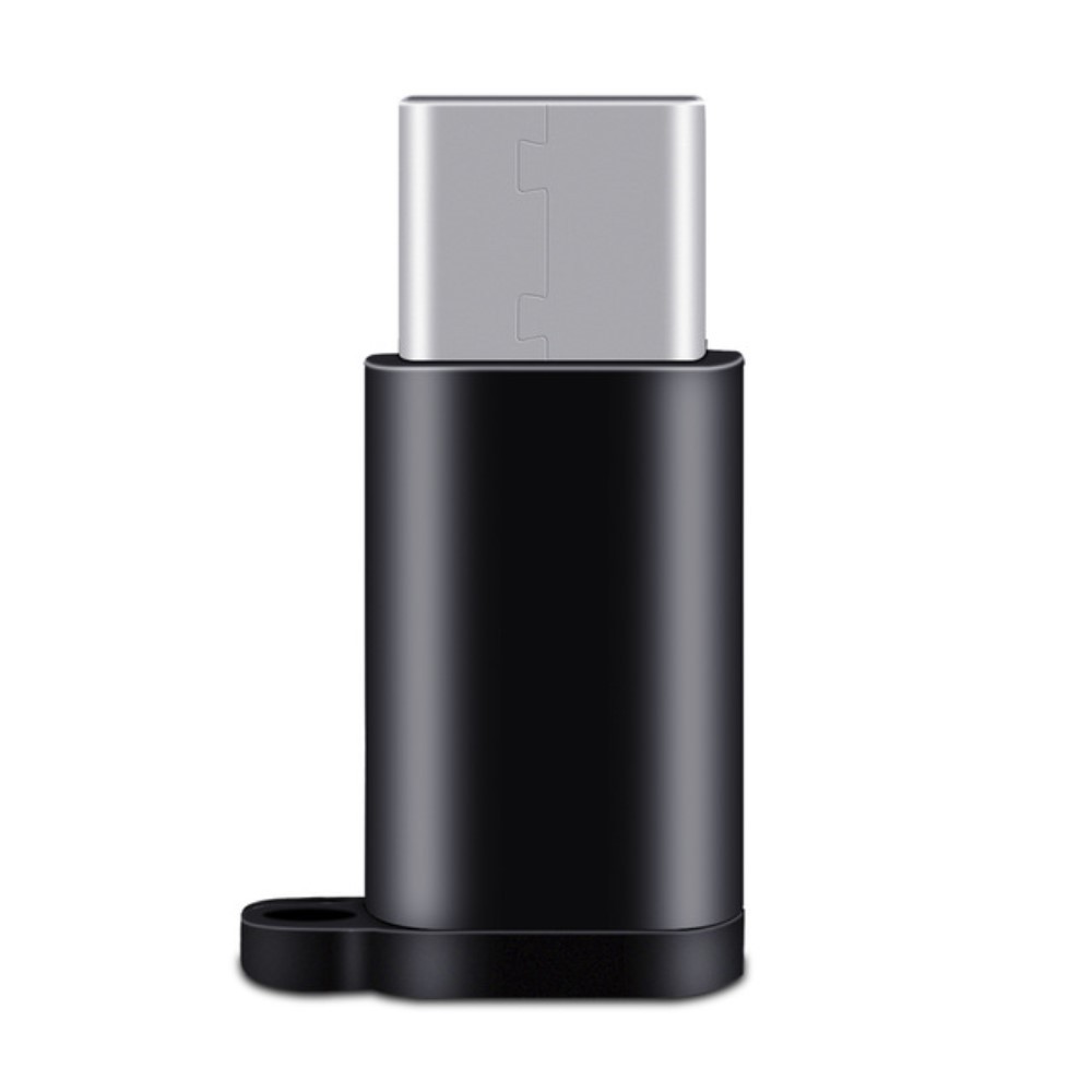USB-C na microUSB adaptér - černý (bulk)