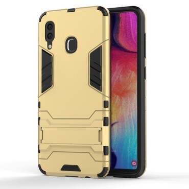 Robustní obal „Impact X“ pro Samsung Galaxy A30 - zlaté barvy Robustní obal „Impact X“ pro Samsung Galaxy A30 - zlaté barvy
