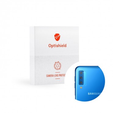 Vysoce kvalitní tvrzené sklo na zadní fotoaparát pro Samsung Galaxy A7 2018 Optishield Pro
