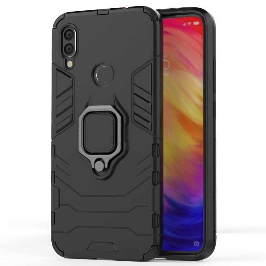 Obal „Impact X Ring“ pro Xiaomi Redmi Note 7 - černý
