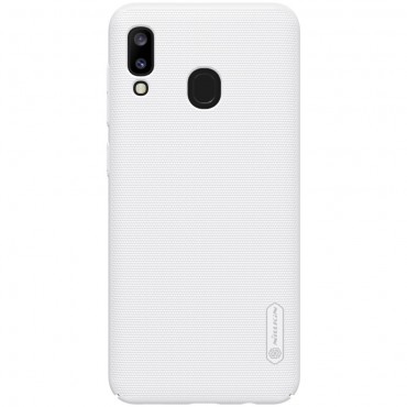 Prémiový obal „Super Frosted Shield“ pro Samsung Galaxy A30 - bílý Prémiový obal „Super Frosted Shield“ pro Samsung Galaxy A30 - bílý