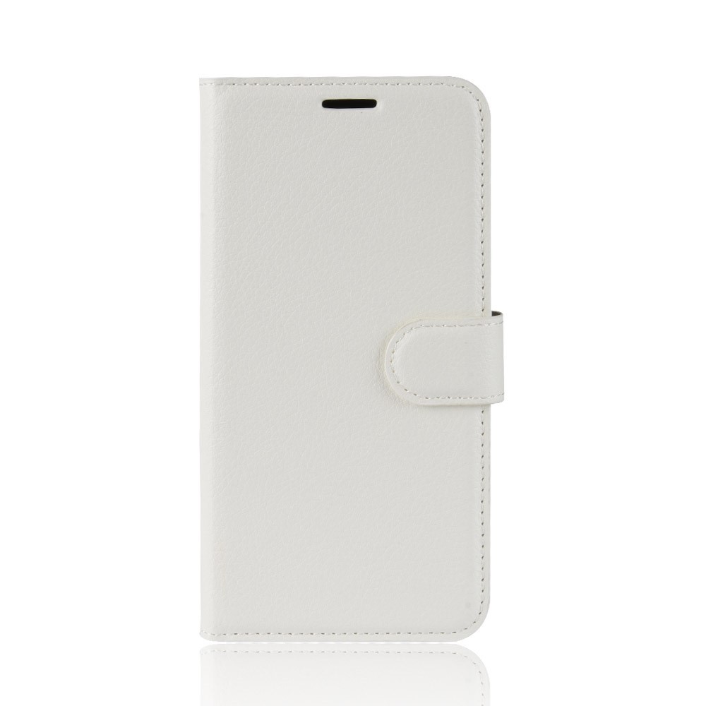 Elegantní kryt „Litchi“ pro iPhone 11 Pro Max - bílý