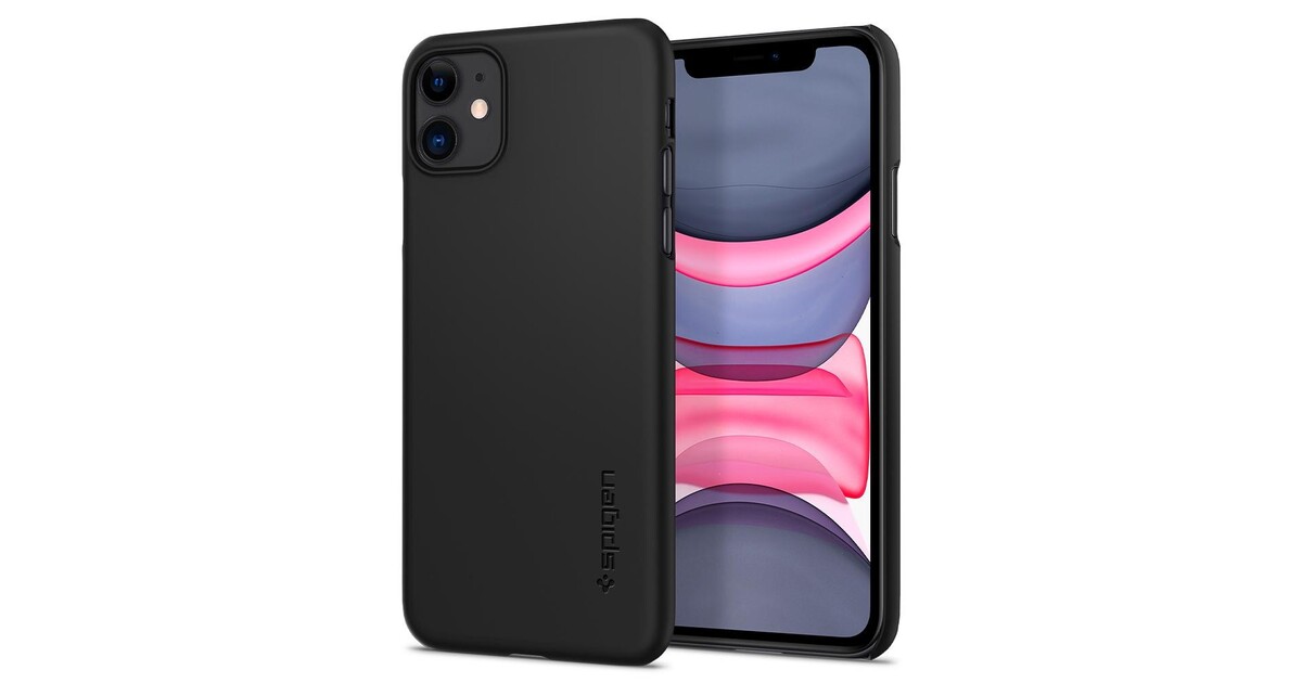 Obal Spigen „Thin Fit“ pro iPhone 11 černý gizzmo.cz