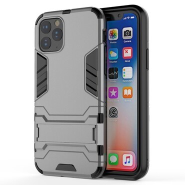Robustní obal „Impact X“ pro iPhone 11 Pro - šedý Robustní obal „Impact X“ pro iPhone 11 Pro - šedý