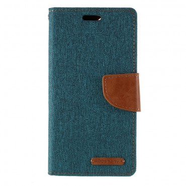Kryt Goospery Canvas Diary pro iPhone 11 Pro Max - zelený Kryt Goospery Canvas Diary pro iPhone 11 Pro Max - zelený
