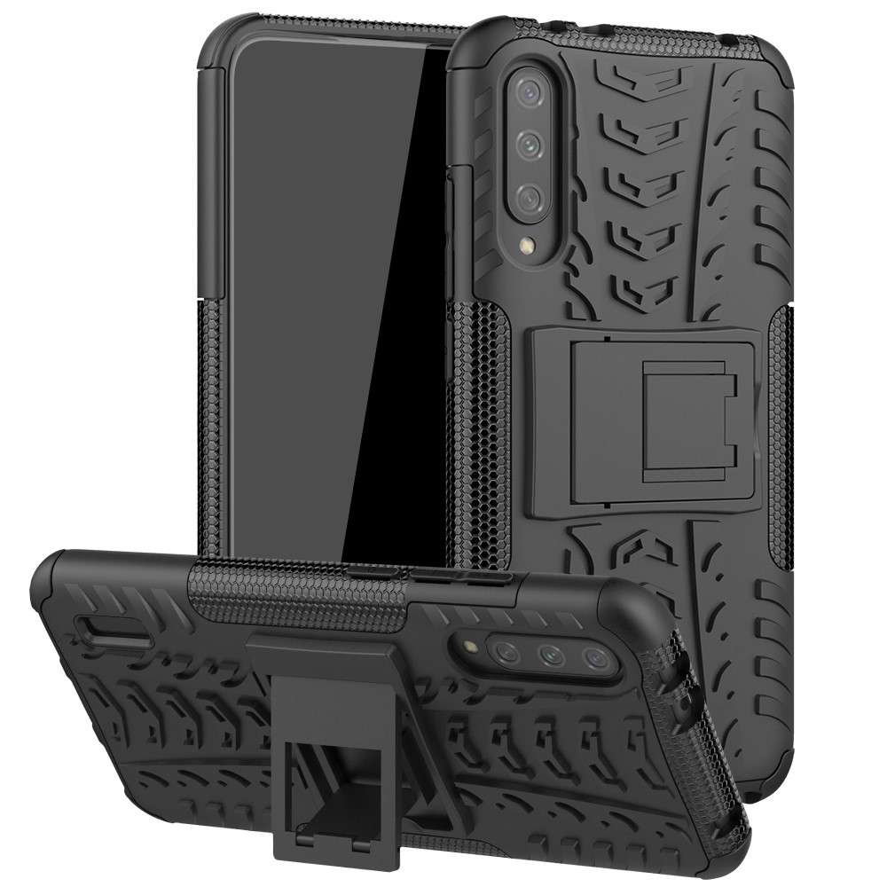 Hybridní TPU obal „Tough“ pro Xiaomi Mi A3 - černý