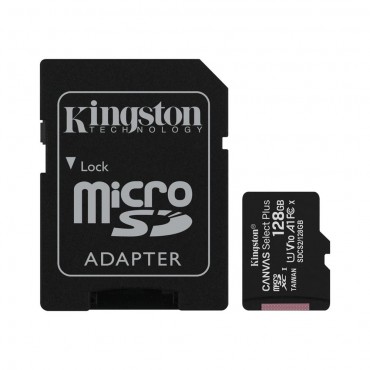 Micro SXC paměťová karta Kingston Canvas Select Plus Class 10 UHS-I 100 MB/s - 128 GB