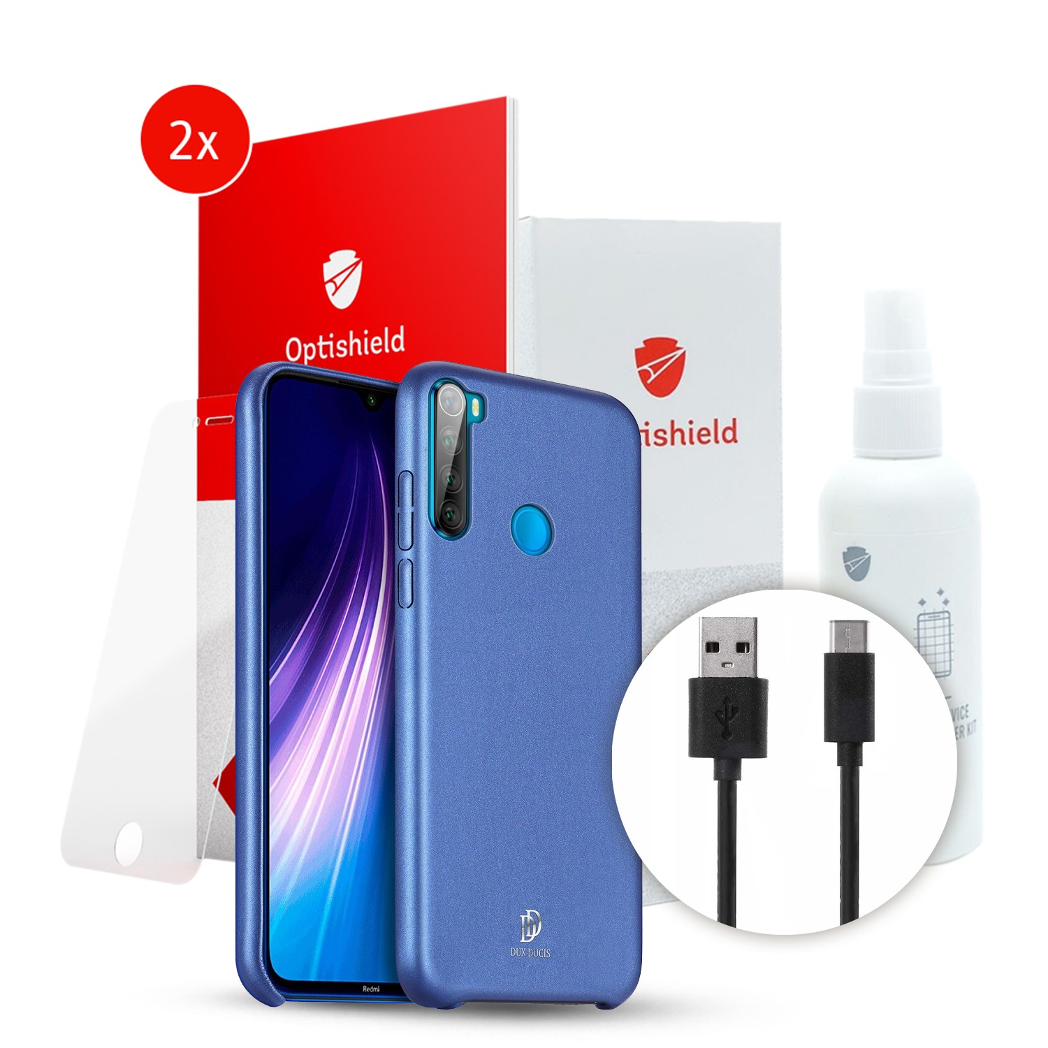 Skin Lite XXL Pack Royal Blue pro Xiaomi Redmi Note 8