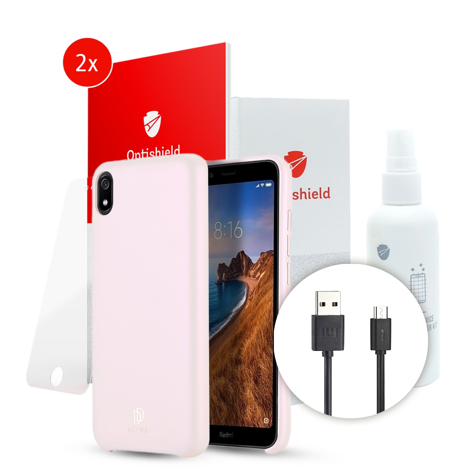 Skin Lite XXL Pack Rose Gold pro Xiaomi Redmi 7A