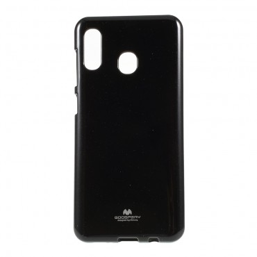 TPU gelový obal Goospery iJelly Case pro Samsung Galaxy A30 / Galaxy A20 - černý TPU gelový obal Goospery iJelly Case pro Samsung Galaxy A30 / Galaxy A20 - černý