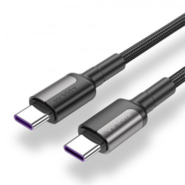 USB-C na USB-C extrémně odolný tkaný kabel s QC4.0 a PD nabíjením USB-C na USB-C extrémně odolný tkaný kabel s QC4.0 a PD nabíjením