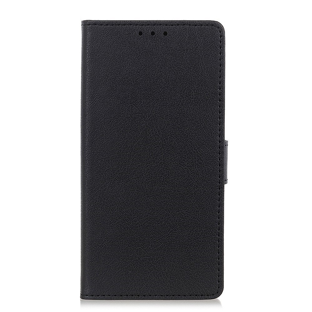 Elegantní kryt „Litchi“ pro Xiaomi Redmi Note 8T - černý