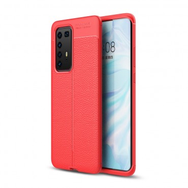 TPU gel maska "Gentry" za Huawei P40 Pro - crvena TPU gel maska "Gentry" za Huawei P40 Pro - crvena
