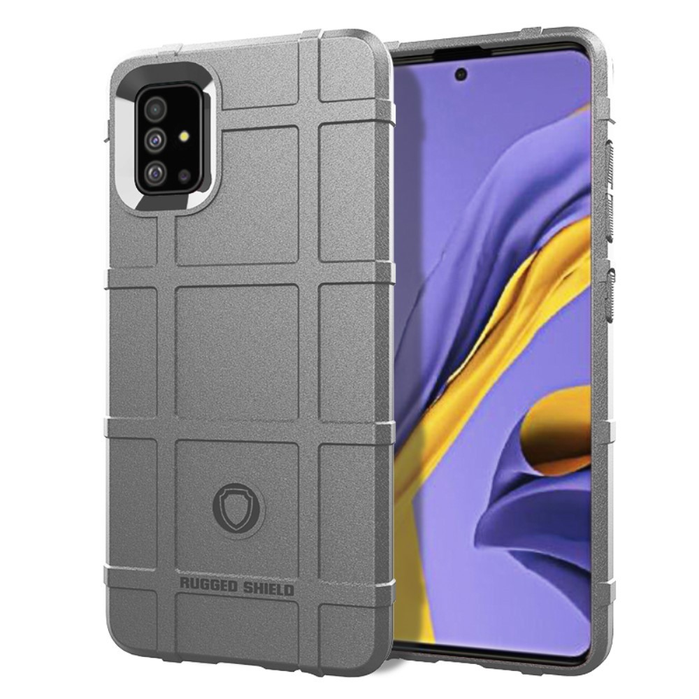 TPU gelový obal „Protective Shield“ pro Samsung Galaxy A51 - šedý