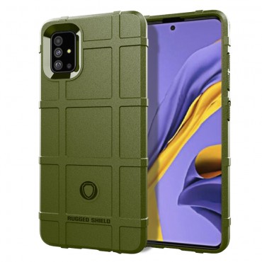 TPU gelový obal „Protective Shield“ pro Samsung Galaxy A51 - zelený TPU gelový obal „Protective Shield“ pro Samsung Galaxy A51 - zelený