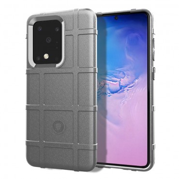 TPU gelový obal „Protective Shield“ pro Samsung Galaxy S20 Ultra - šedý TPU gelový obal „Protective Shield“ pro Samsung Galaxy S20 Ultra - šedý
