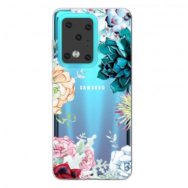 TPU gelový obal „Lush Flowers“ pro Samsung Galaxy S20 Ultra TPU gelový obal „Lush Flowers“ pro Samsung Galaxy S20 Ultra