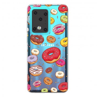 TPU gelový obal „Doughnuts“ pro Samsung Galaxy S20 Ultra TPU gelový obal „Doughnuts“ pro Samsung Galaxy S20 Ultra