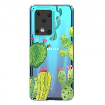 TPU gelový obal „Cactus“ pro Samsung Galaxy S20 Ultra TPU gelový obal „Cactus“ pro Samsung Galaxy S20 Ultra
