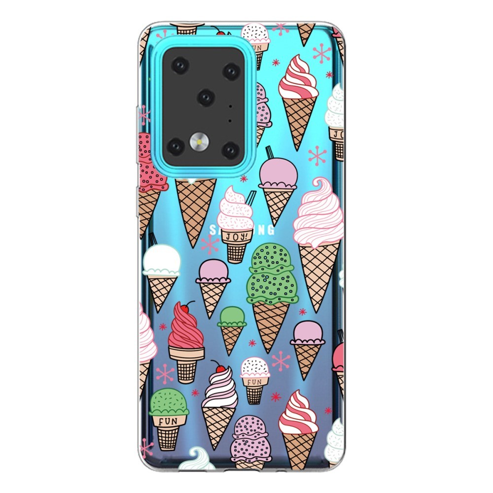TPU gelový obal „IceCreams“ pro Samsung Galaxy S20 Ultra