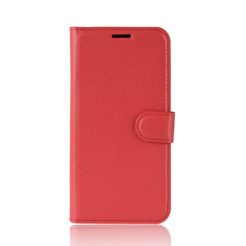 Elegantní kryt „Litchi“ pro Samsung Galaxy S20 Ultra - červený