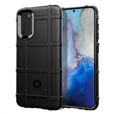 TPU gelový obal „Protective Shield“ pro Samsung Galaxy S20 - černý TPU gelový obal „Protective Shield“ pro Samsung Galaxy S20 - černý