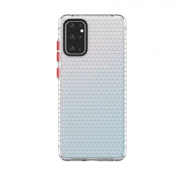 TPU gelový obal „Honeycomb“ pro Samsung Galaxy S20 - průhledný TPU gelový obal „Honeycomb“ pro Samsung Galaxy S20 - průhledný
