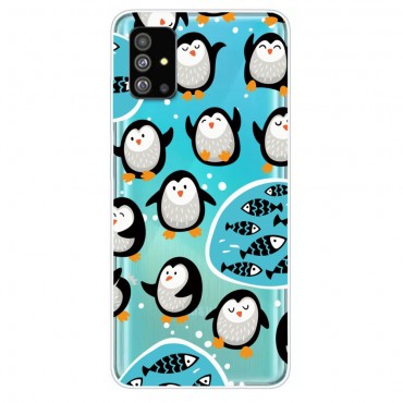 TPU gelový obal „Penguins“ pro Samsung Galaxy S20 TPU gelový obal „Penguins“ pro Samsung Galaxy S20