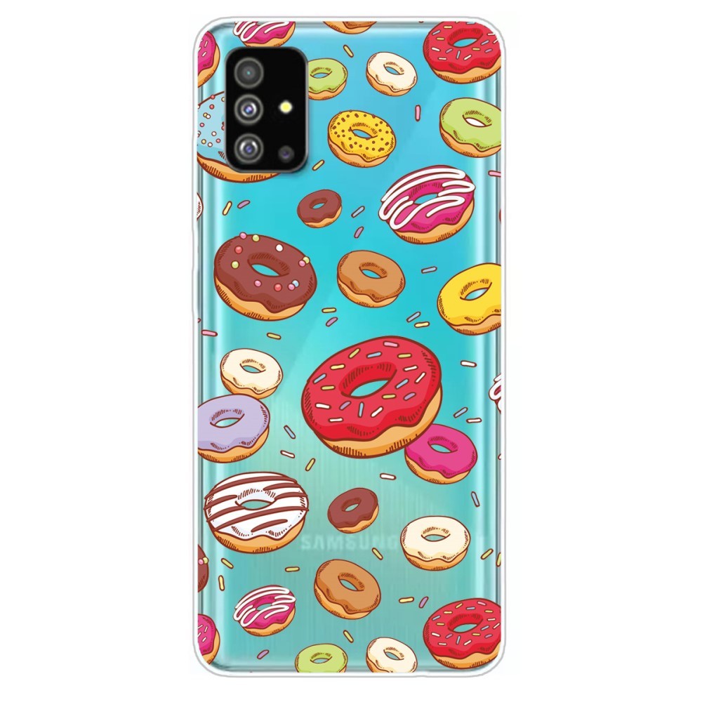 TPU gelový obal „Doughnuts“ pro Samsung Galaxy S20