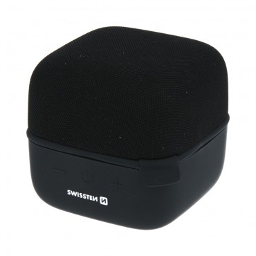 Přenosný Bluetooth reproduktor Swissten Music Cube - černý