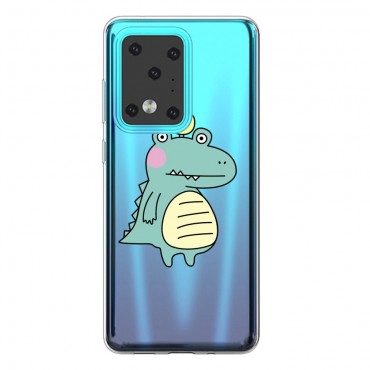TPU gelový obal „Cute Dinosaur“ pro Samsung Galaxy S20 Ultra TPU gelový obal „Cute Dinosaur“ pro Samsung Galaxy S20 Ultra