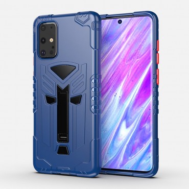Hybridní TPU gelový obal „King“ pro Samsung Galaxy S20 Plus - modrý Hybridní TPU gelový obal „King“ pro Samsung Galaxy S20 Plus - modrý