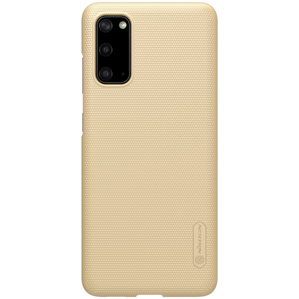 Prémiový obal „Super Frosted Shield“ pro Samsung Galaxy S20 - zlaté barvy