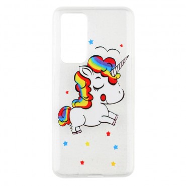 TPU gelový obal „Unicorn“ pro Huawei P40 Pro TPU gelový obal „Unicorn“ pro Huawei P40 Pro