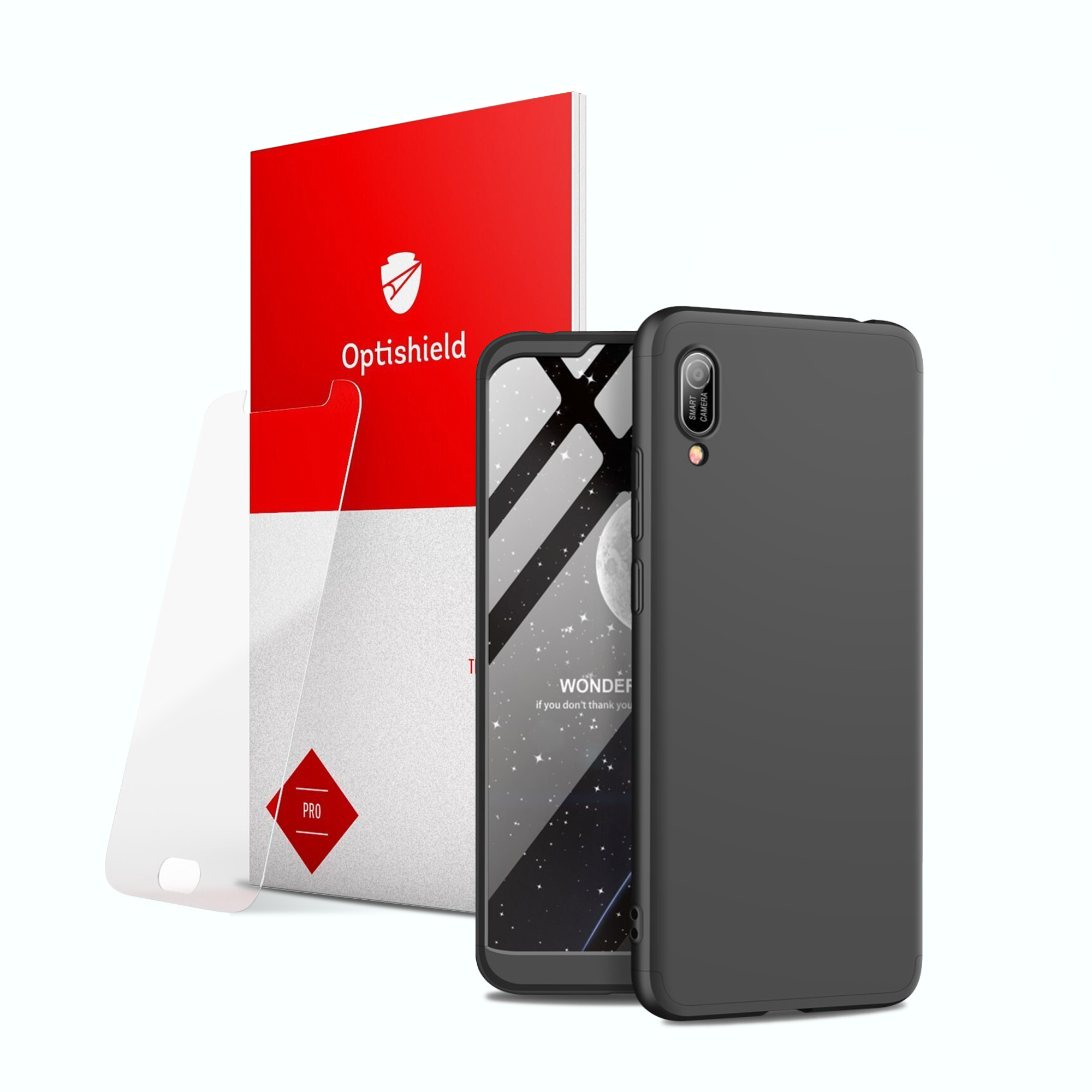 OptiSleek Full Body Pack pro Huawei Y6 2019 / Honor Play 8A - černý
