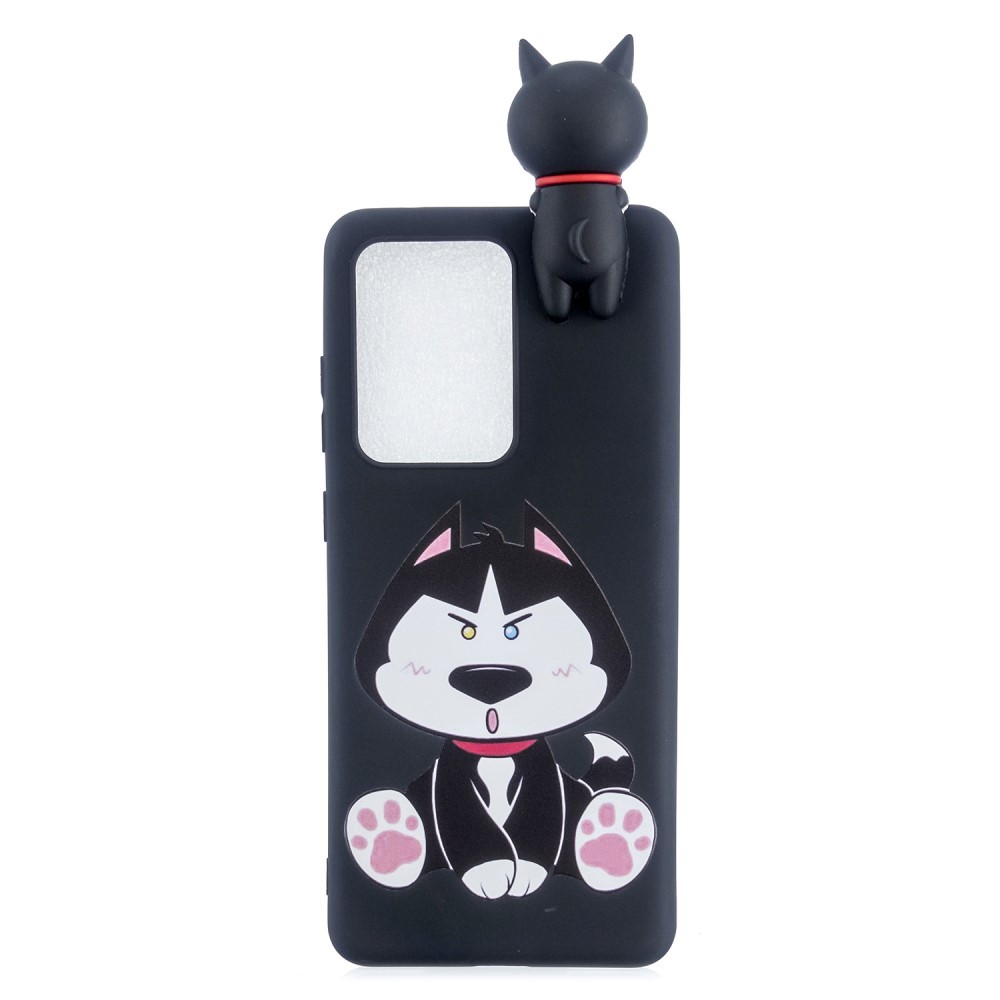 TPU gelový obal „3D Cute Dog“ pro Huawei P40