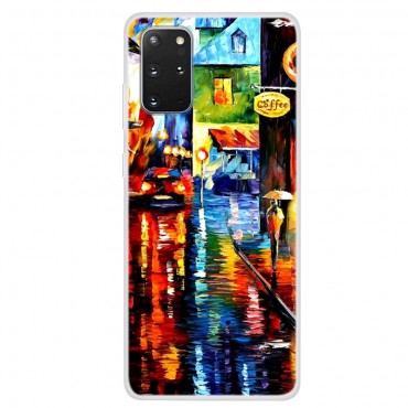 TPU gelový obal „Oil Street“ pro Samsung Galaxy S20 Plus TPU gelový obal „Oil Street“ pro Samsung Galaxy S20 Plus
