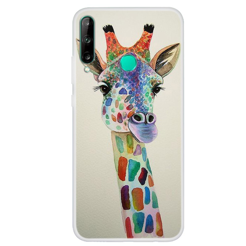 TPU gelový obal „Giraffe“ pro Huawei P40 Lite E / Y7p