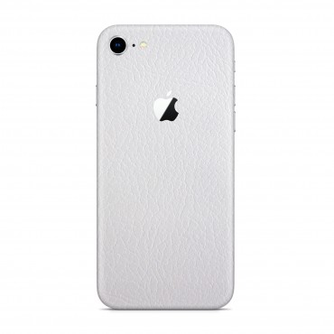 Skin pro iPhone 7 EXO® by Optishield - white leather (Back only) Skin pro iPhone 7 EXO® by Optishield - white leather (Back only)