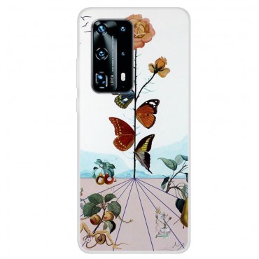 TPU gelový obal „Butterfly Vine“ pro Huawei P40 Pro TPU gelový obal „Butterfly Vine“ pro Huawei P40 Pro