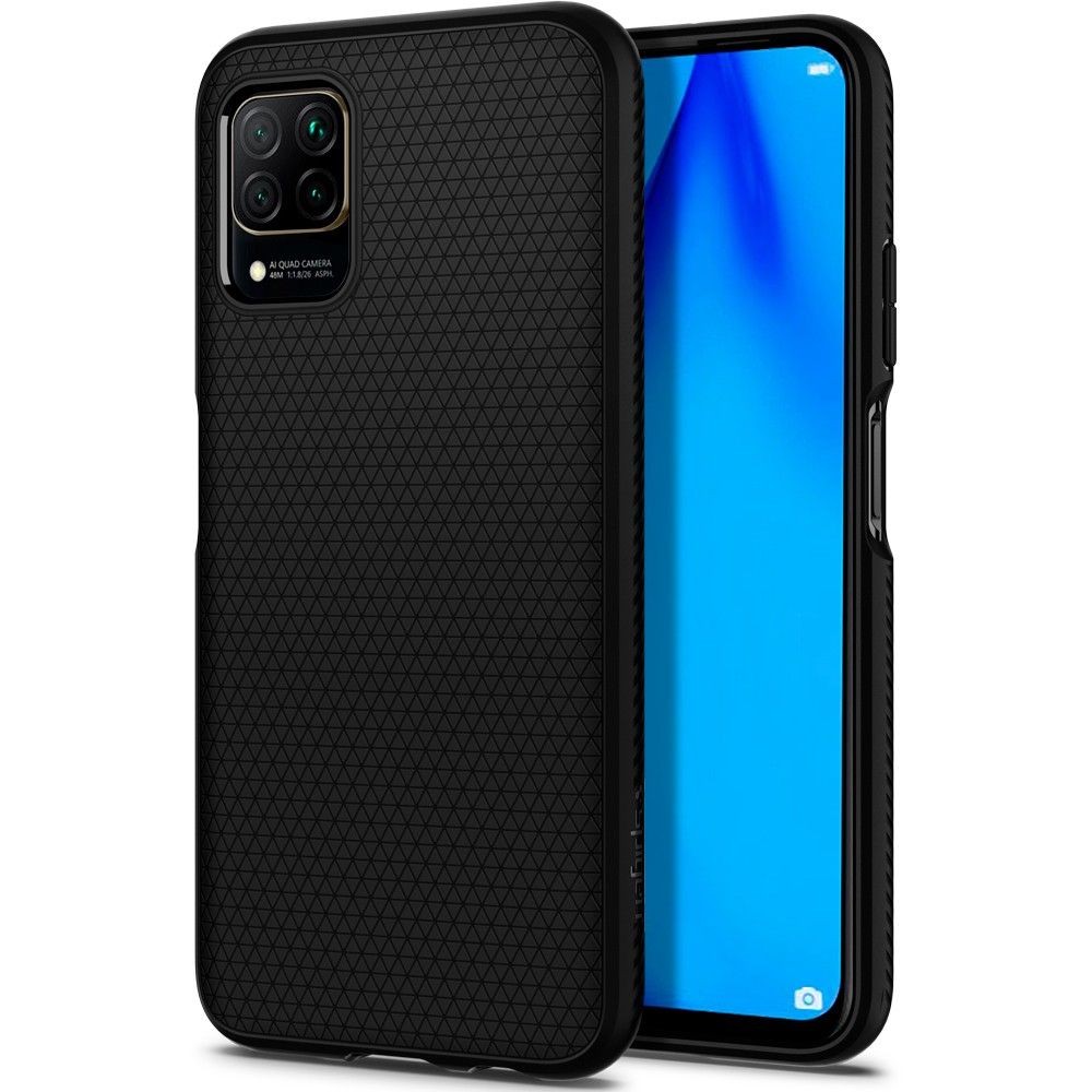 Obal Spigen „Liquid Air“ pro Huawei P40 Lite - černý