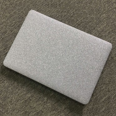 Tvrdý TPU obal „Glitter“ pro MacBook Pro 16 inch 2019 - stříbrný Tvrdý TPU obal „Glitter“ pro MacBook Pro 16 inch 2019 - stříbrný