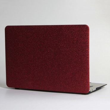 Tvrdý TPU obal „Glitter“ pro MacBook Pro 16 inch 2019 - červený Tvrdý TPU obal „Glitter“ pro MacBook Pro 16 inch 2019 - červený