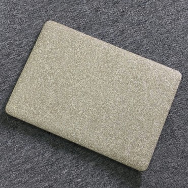 Tvrdý TPU obal „Glitter“ pro MacBook Pro 16 inch 2019 - zlaté barvy Tvrdý TPU obal „Glitter“ pro MacBook Pro 16 inch 2019 - zlaté barvy