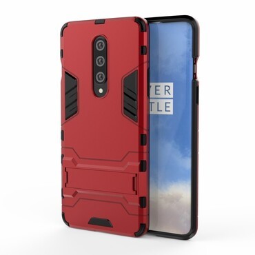 Robustní obal „Impact X“ pro OnePlus 8 - červený Robustní obal „Impact X“ pro OnePlus 8 - červený