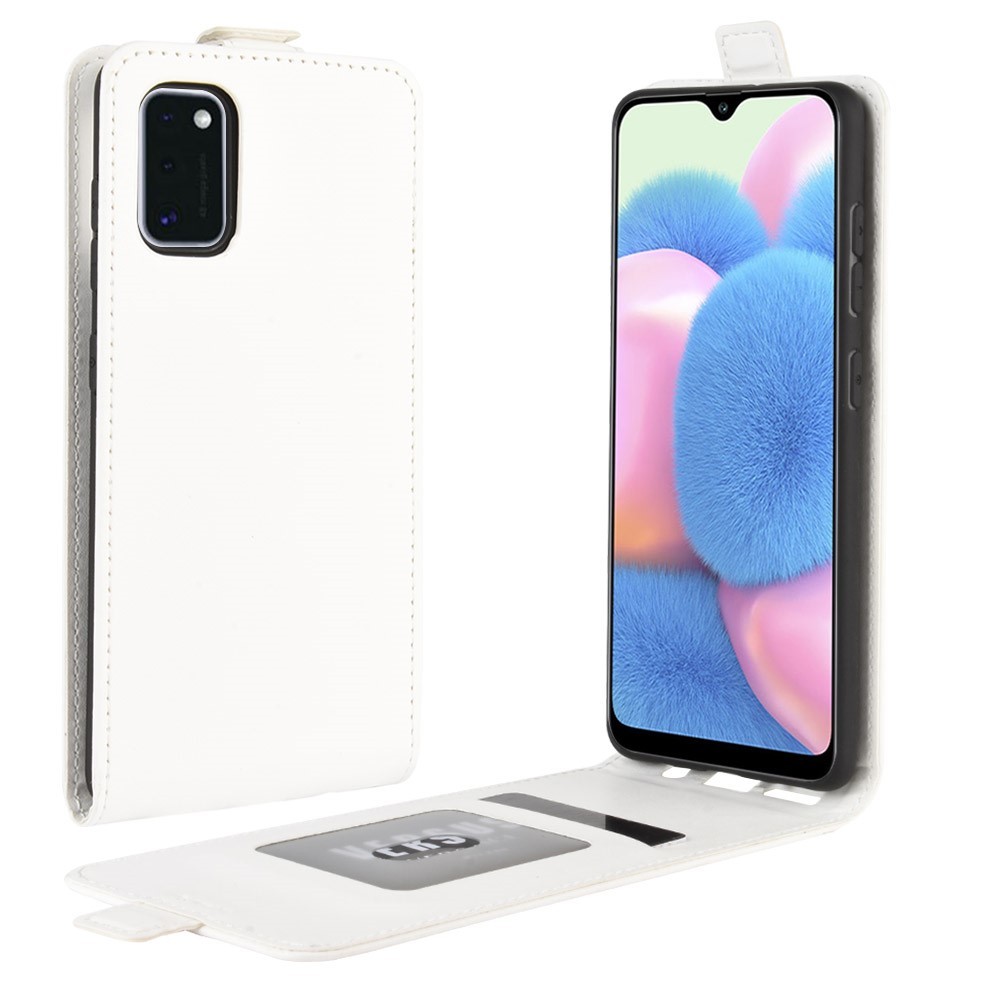 Módní flipový kryt pro Samsung Galaxy A41 - bílý