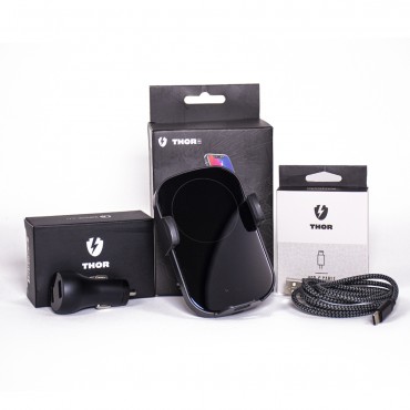Thor „Super Car“ balíček s automatickým držákem, nabíječkou do auta a kabelem - Lightning MFI
